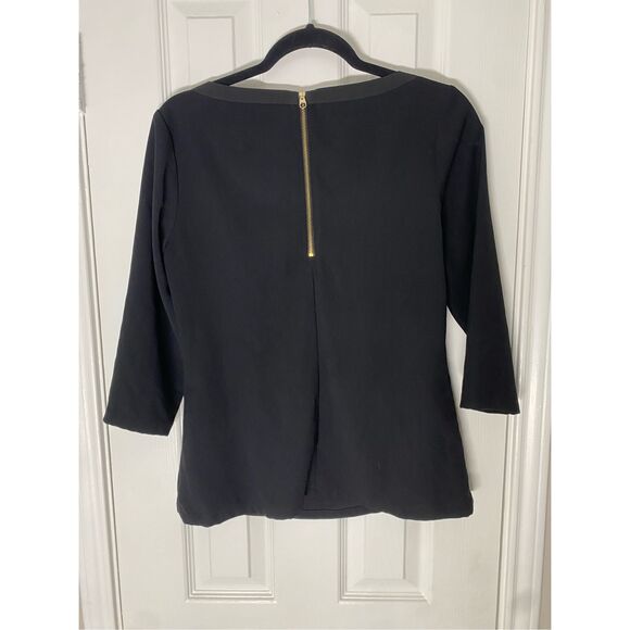 Ted Baker London Sweetheart Black Blouse, Ted Baker Size 2 / US Small, MP $168 - Picture 6 of 10